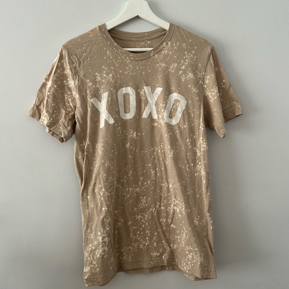 Xoxo tie dye shirt